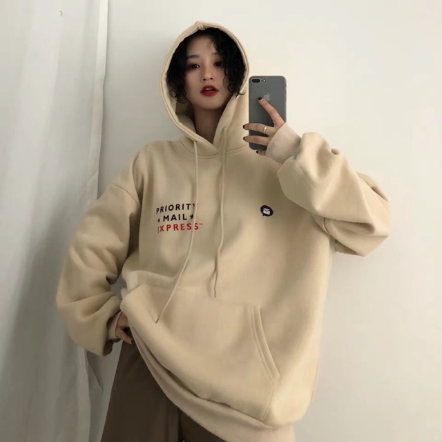 CỰC RẺ] ORDER Áo hoodie dáng dài 3 màu có video & ảnh thật | Shopee Việt Nam