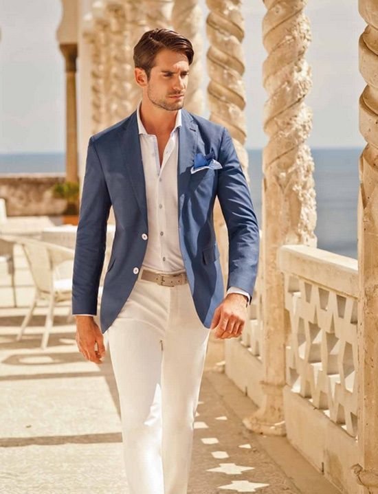 What are some best outfit in summer wedding for slim fit men? - Quora